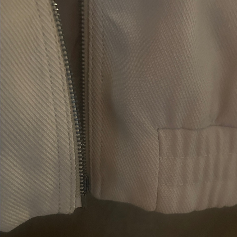 ASOS Cream Bomber Jacket - Picture 5 of 6
